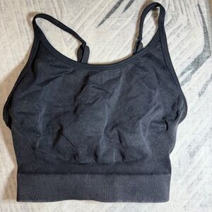 Gymshark Charcoal Sports Bra